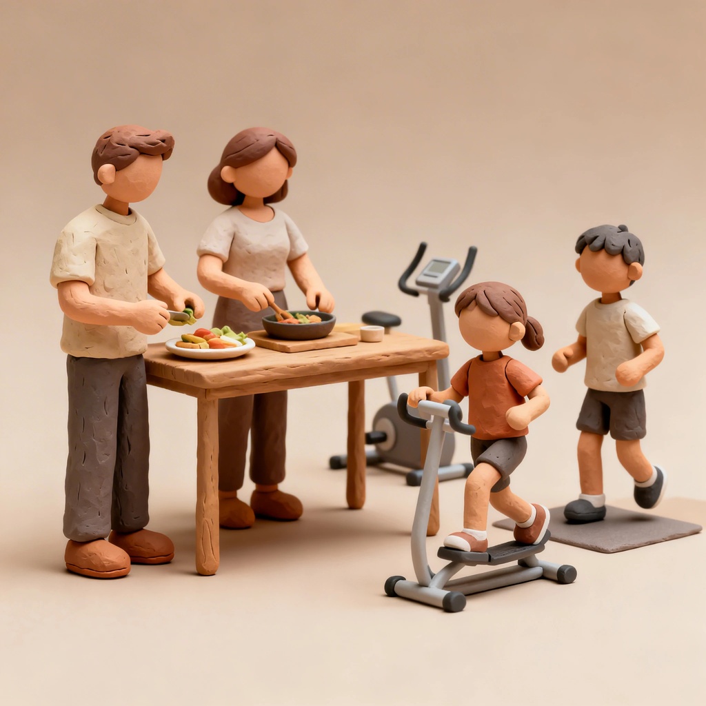 Jak stworzyć zdrowe nawyki w rodzinie